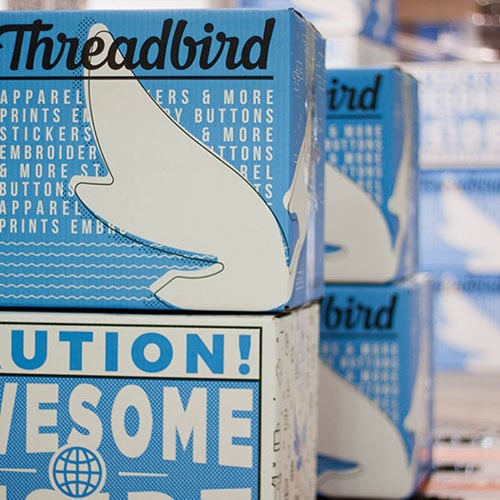 Turnaround and Shipping at Threadbird