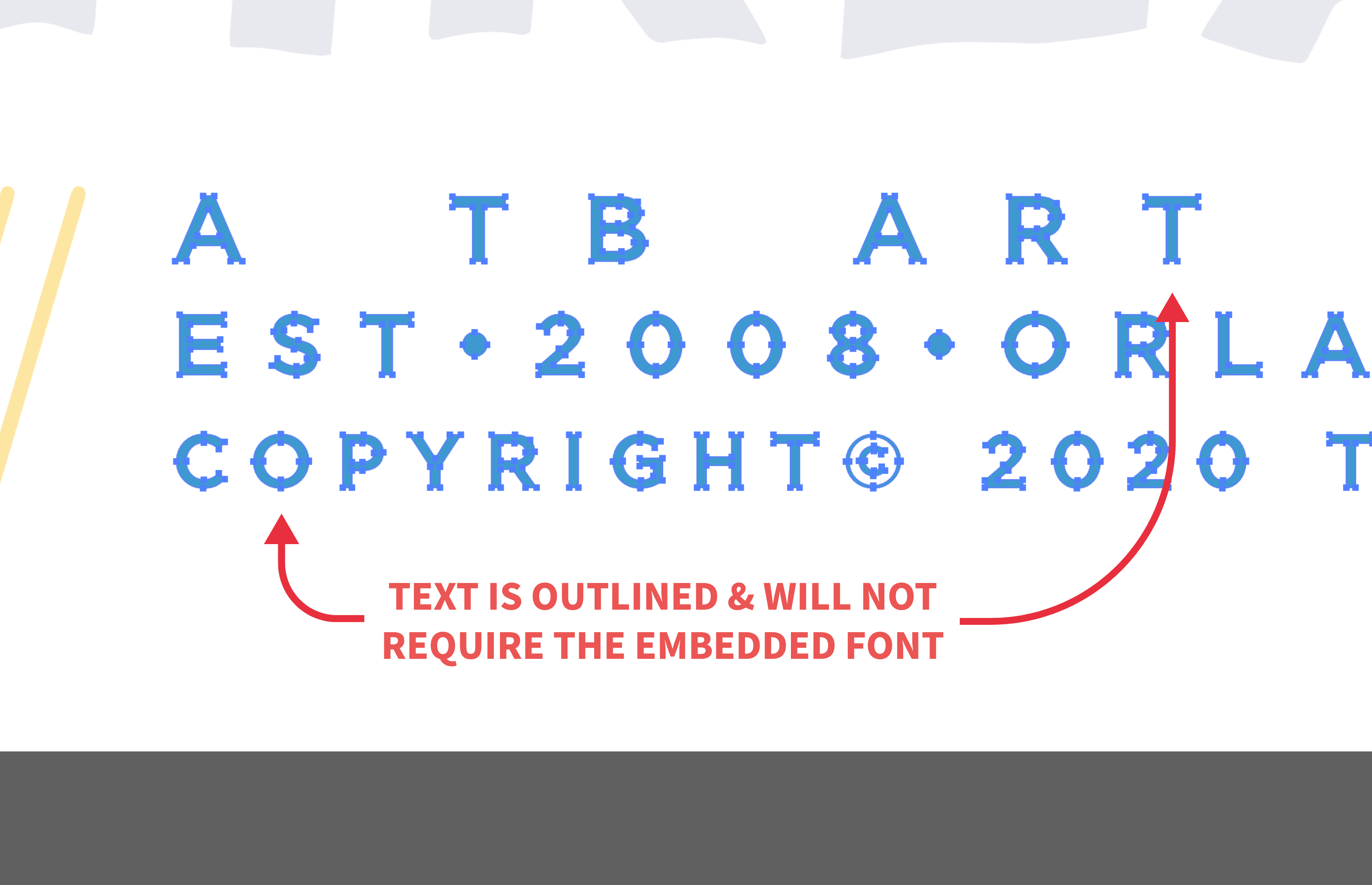 Outlining Fonts