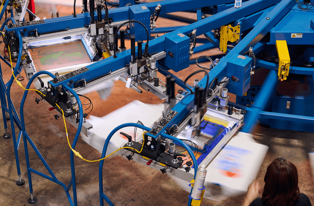 threadbird-screen-printing-process Machine