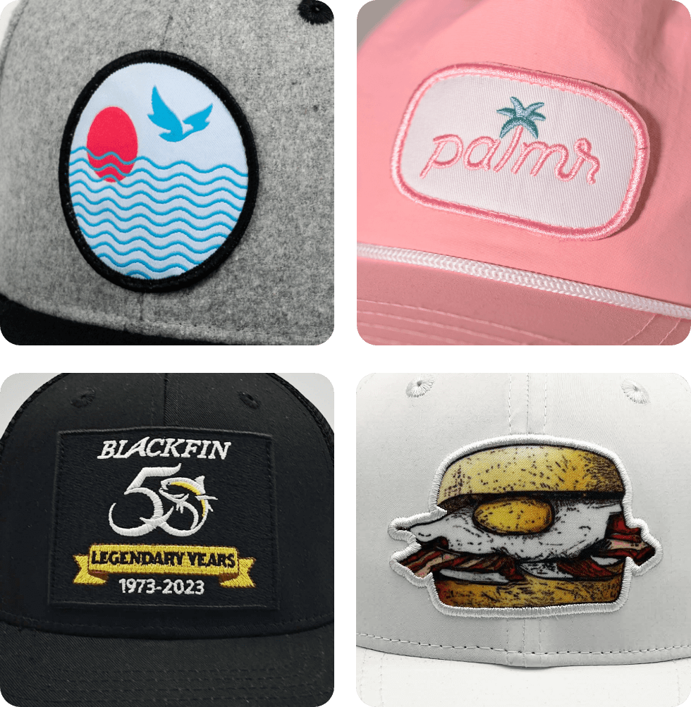 Custom Hat Patch Options