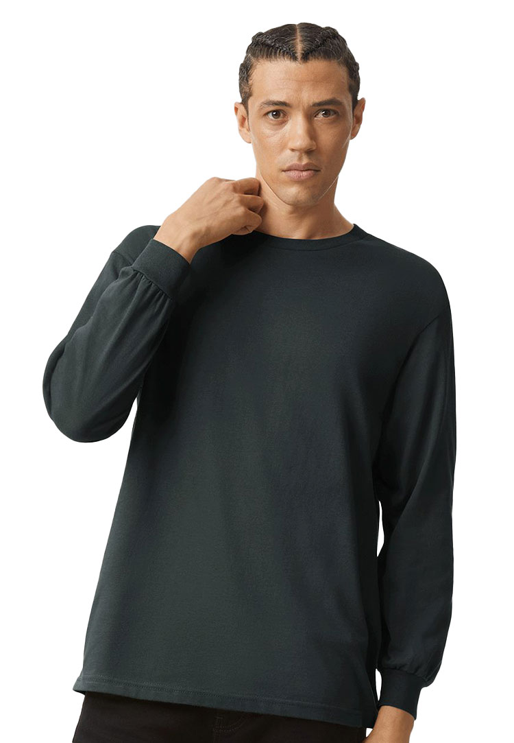 1807GD Unisex - 6.5oz Long Sleeve Garment Dye Crew Neck T-Shirt – Los  Angeles Apparel