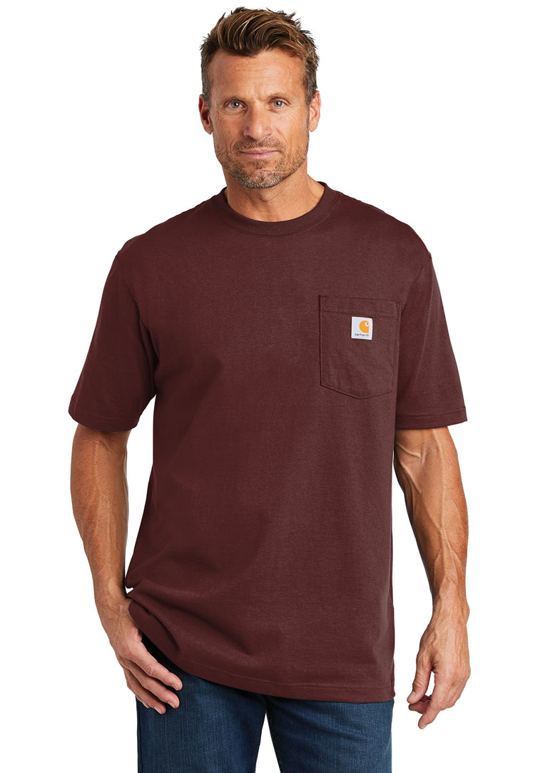Carhartt CTK87 Workwear Pocket Short Sleeve T-Shirt | Threadbird