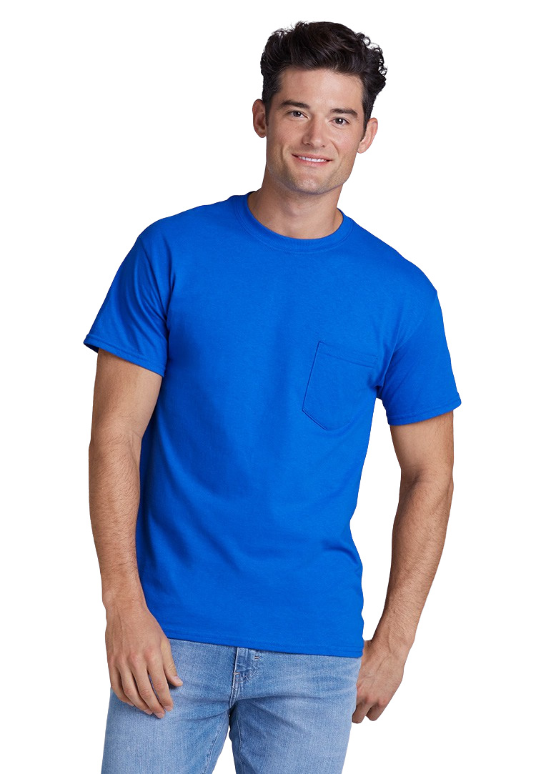 Gildan 5300, Heavy Cotton Pocket T-Shirt | Threadbird