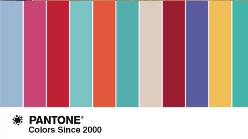 Pantone color chart