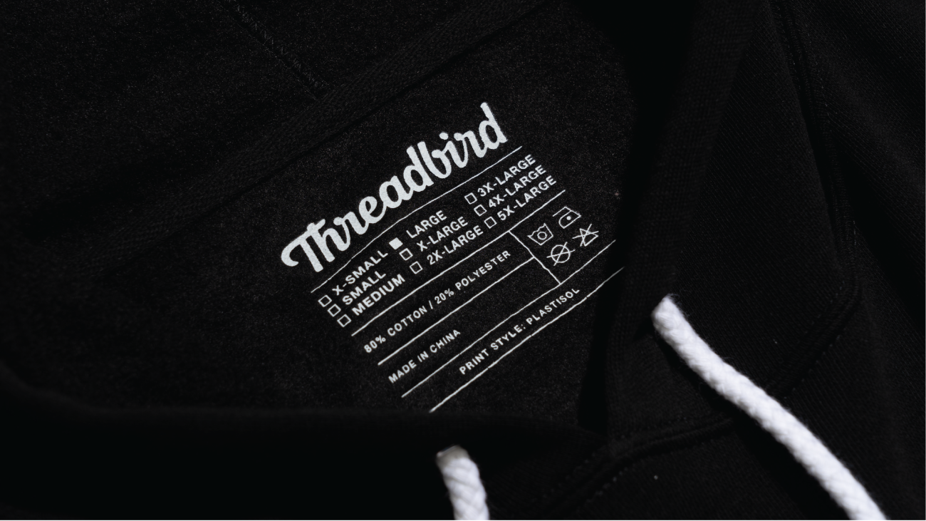 Enhance Your Brand with Custom Apparel Labels & Finishings / A Threadbird Blog