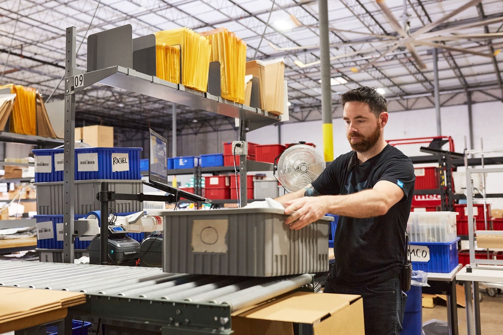 Threadbird fulfillment and sorting products