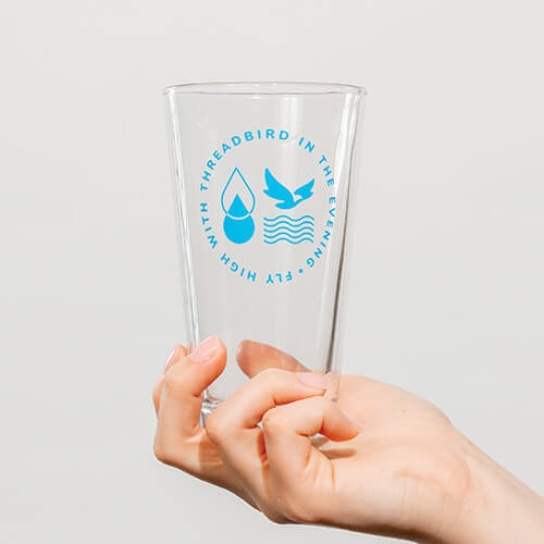 Glassware at Threadbird
