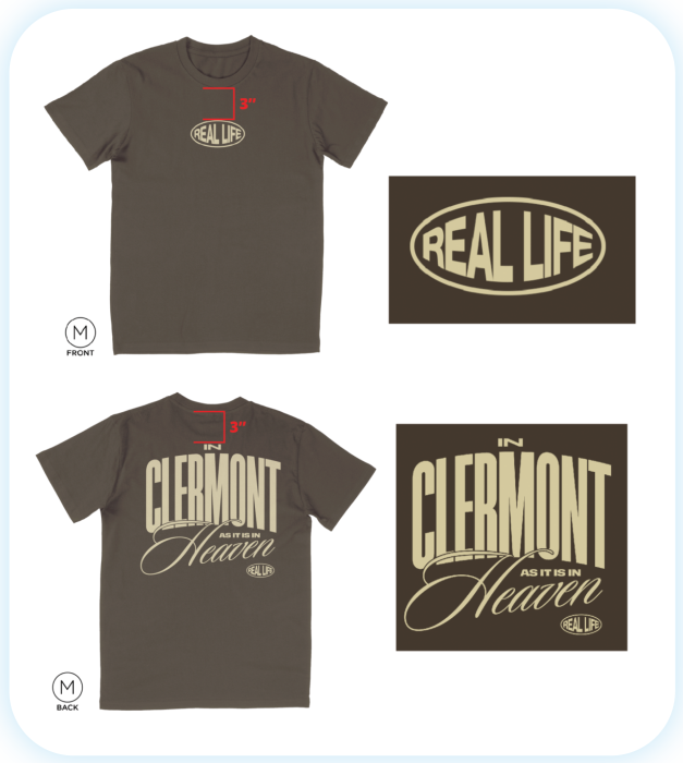 Customer Feature: Real Life Church / Ignite Your Mission with Printed Apparel for Your Church!